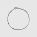 Box Bracelet (Silver) 2mm