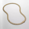 Prong Link Iced Cuban (Gold) 8mm