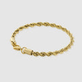 Rope Bracelet (Gold) 5mm