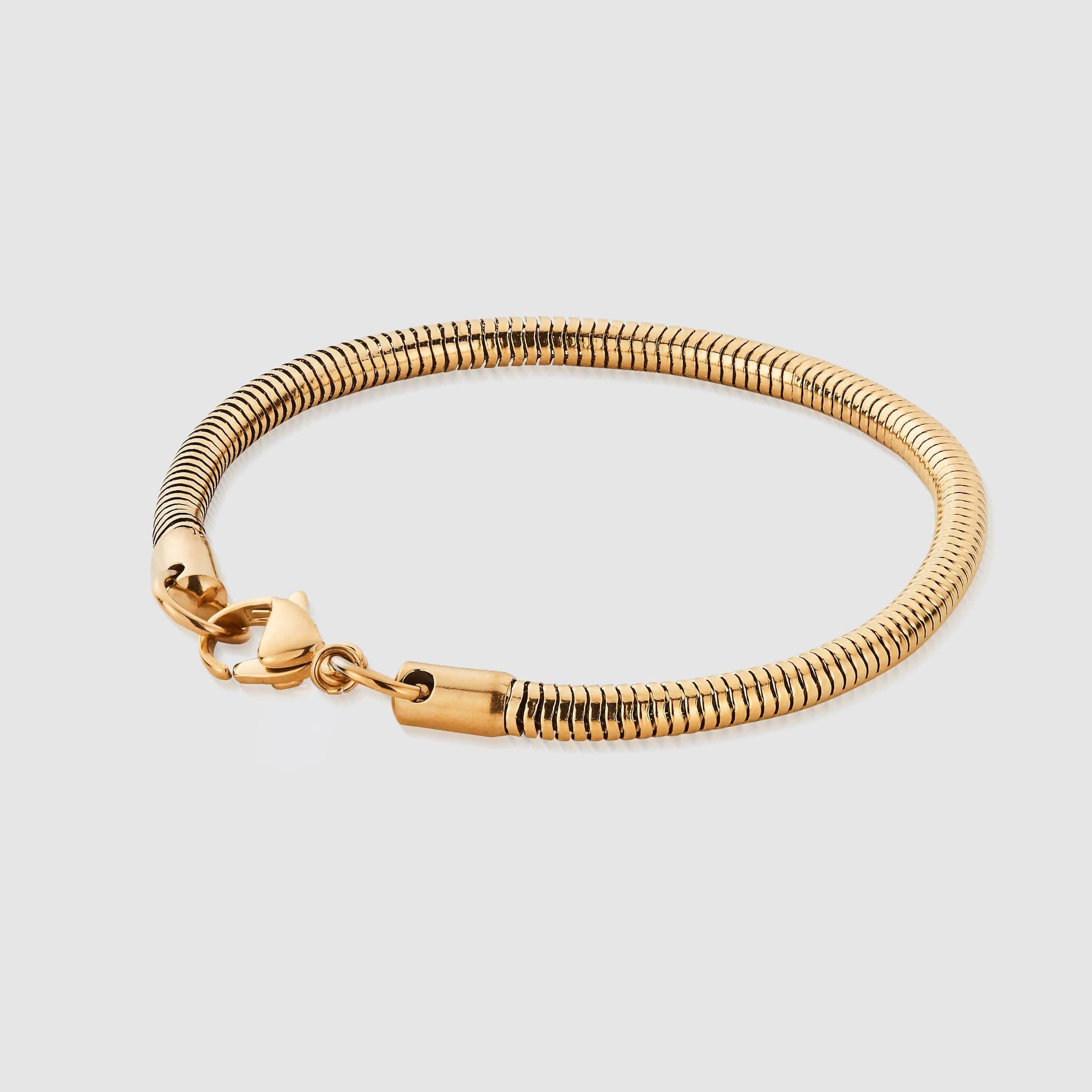 Snake Bracelet (Gold) 4mm